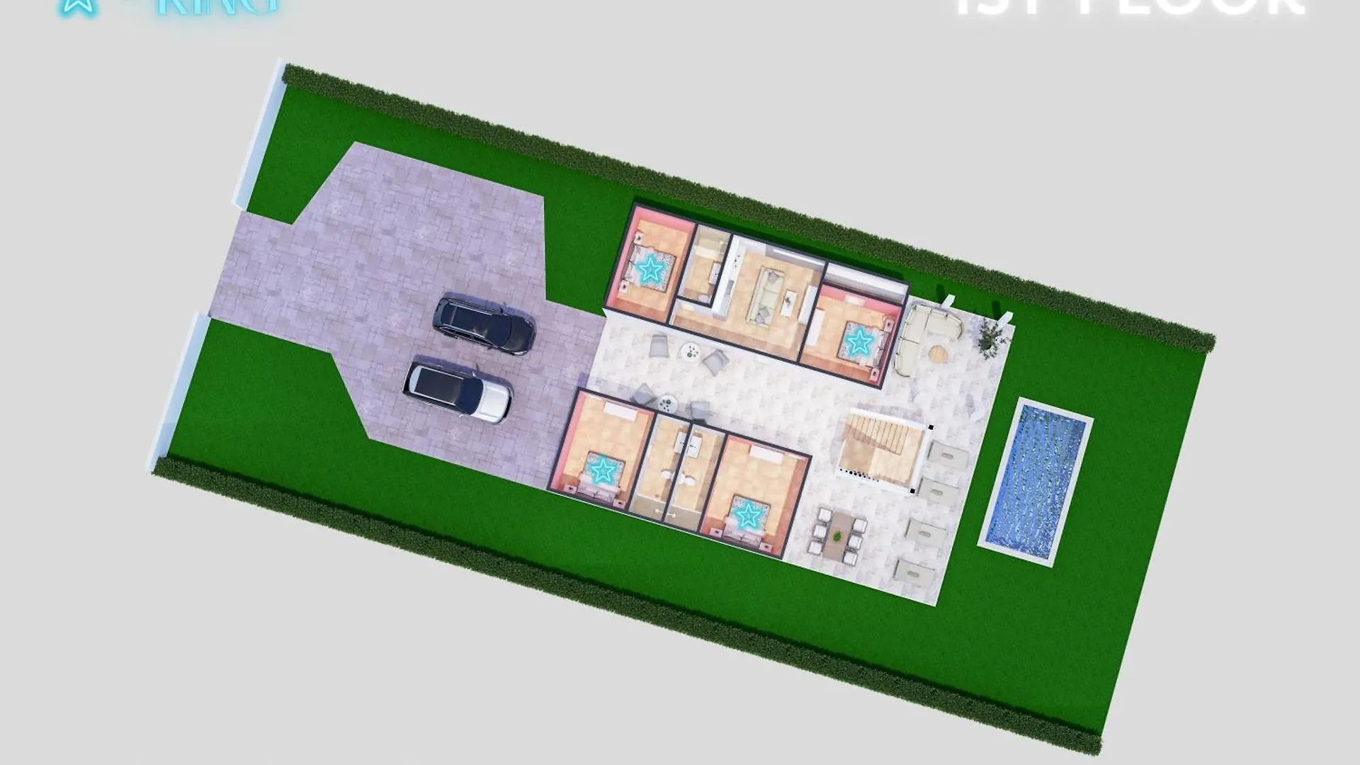 Casa Blanca - Exclusive Oceanfront Villa With Large Pool 里奥格兰德